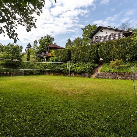 Private Summer House With Swimming Pool, Beach Bar And Pit For Football And Volleyball Hvezdonice Exterior photo