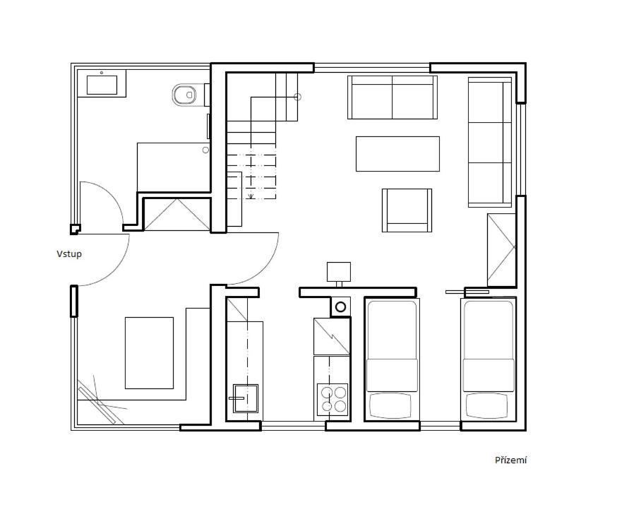 Private Summer House With Swimming Pool, Beach Bar And Pit For Football And Volleyball Hvezdonice Exterior photo